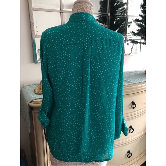 Spring Green Blouse NWT - Picture 8 of 9